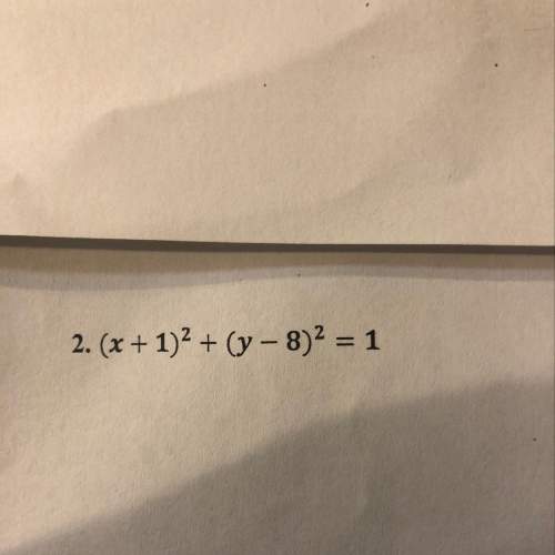 Graph each circle given below right the center and the radius of each circle