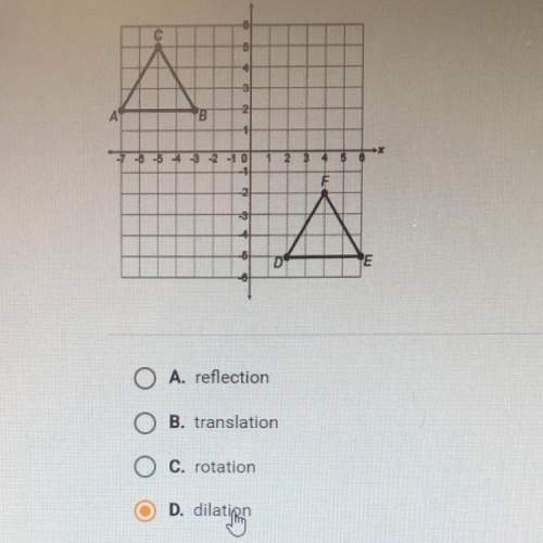 which transformation can not be used to prove that abc is congruent to def ?