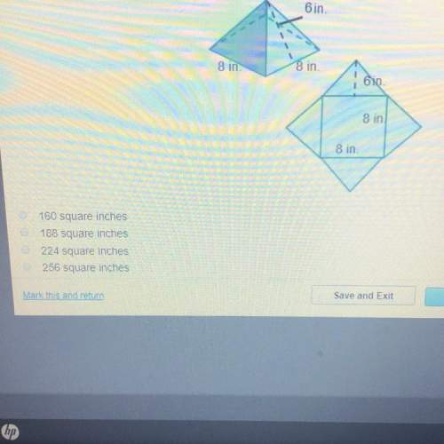 What is the surface area of the pyramid