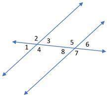 Identify each angle pair. choose from the list below.  corresponding, alternate interior, alte