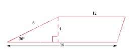 Find the area of the trapezoid shown.