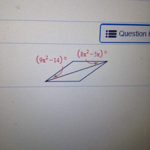 Find the value of x in the rhombus