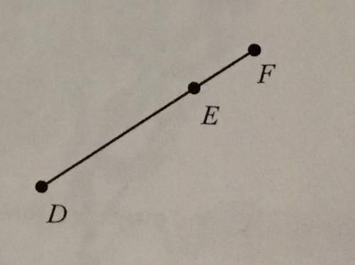 Answer this and you if de=4x+10, ef=2-1, and df=9x-15, find df.