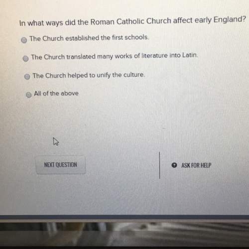 In what ways did the roman catholic church affect early england?