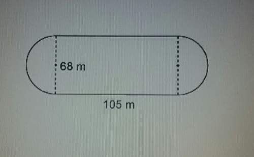 This figure consists of two semicircle and a rectanglewhat is the perimeter of this figu