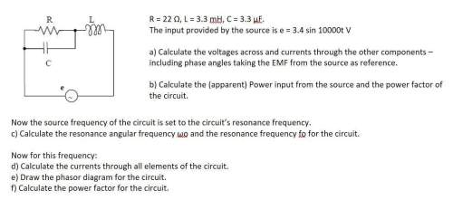 Can you solve this rlc circuit problem?