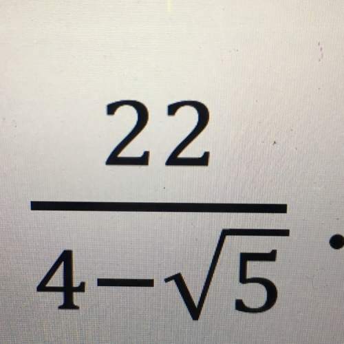 Rationalize the denominator and simplify