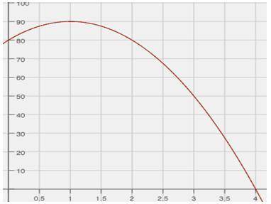 When will Peter's baseball hit the ground? Use mathematical evidence to explain your answer.