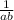 \frac{1}{ab}