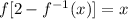 f[2-f^{-1}(x)]=x