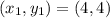 (x_1,y_1) = (4,4)