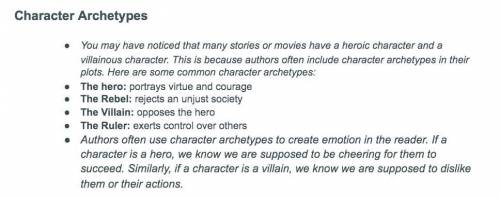 A character who opposes the hero is most likely what character archetype?

A.
ruler
B.
sage
C.
rebel