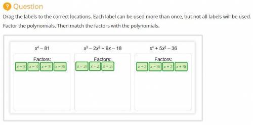 Drag the labels to the correct locations. Each label can be used more than once, but not all labels