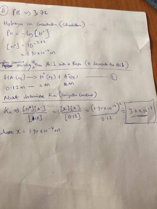 An unknown acid was titrated two times with 0.10 M NaOH. The first titration was done using an indic