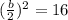 (\frac{b}{2})^2 = 16