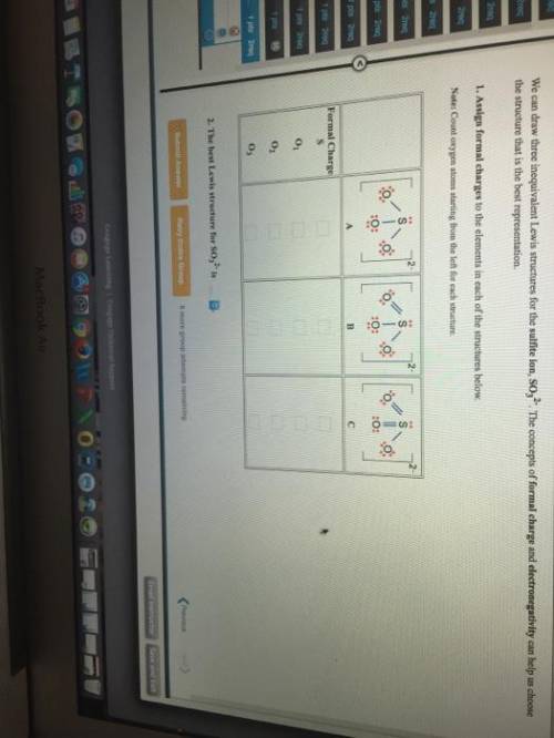 We can draw three inequivalent Lewis structures for the sulfite ion , SO32- . The concepts of formal