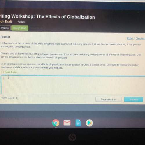 Need asap- writing workshop: the effects of globalization. need 150 or more words