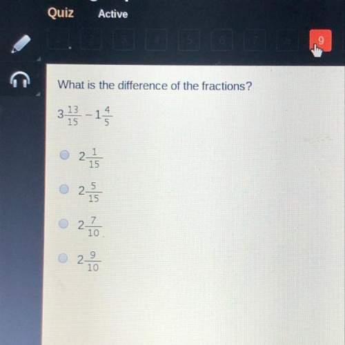 What is the difference of the fractions?  313 -15