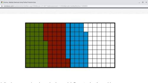 Part a write the multiplication expression shown by the model. do not solve the problem.