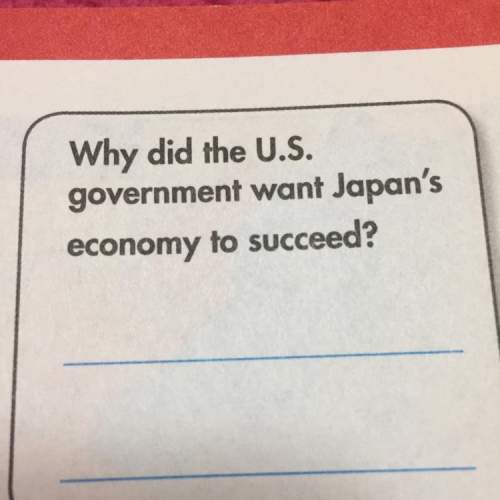 Why did the u.s government want japans economy to succeed