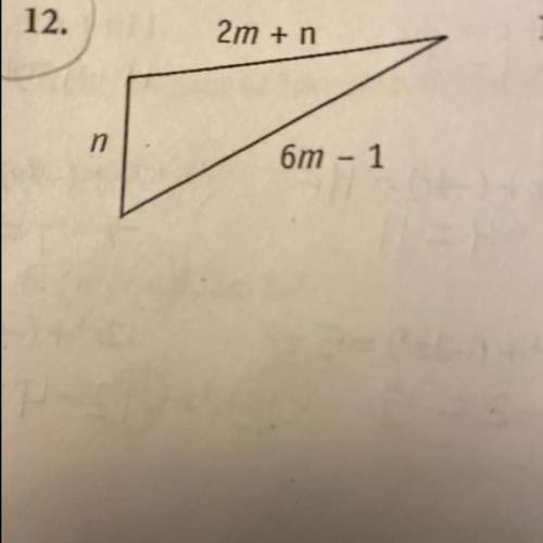 Write the perimeter of each figure as a trinomial.  must show your work.