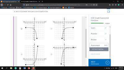 Plz hurry 5 ! which graph represents the function f(x)=−4x−3?