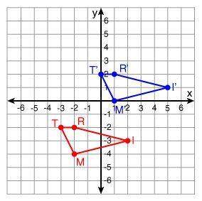 What is the translation for this graph?  (x + 4, y + 3) (x + 3, y + 4)
