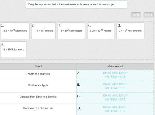 (50 points ) drag the expression that is the most reasonable measurement for each object.