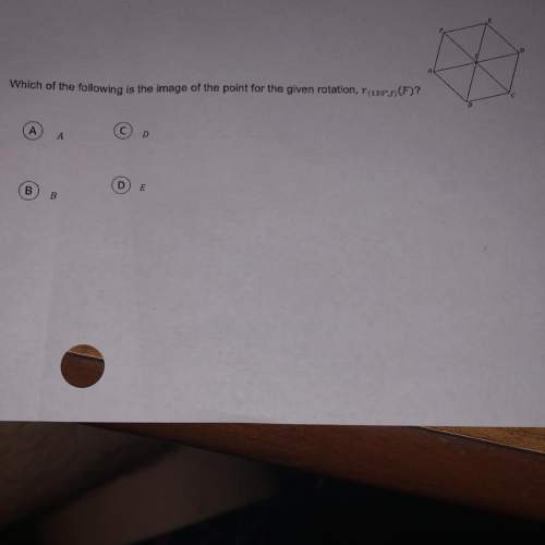 Which of the following is the image of the point for the given rotation, r(120°j)(f)?