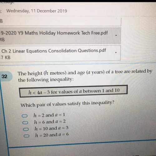 Find which pair works for this equation