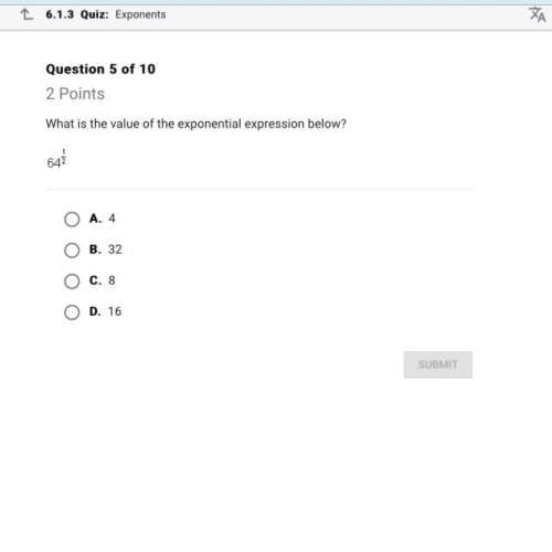 What is the value of the exponential expression?