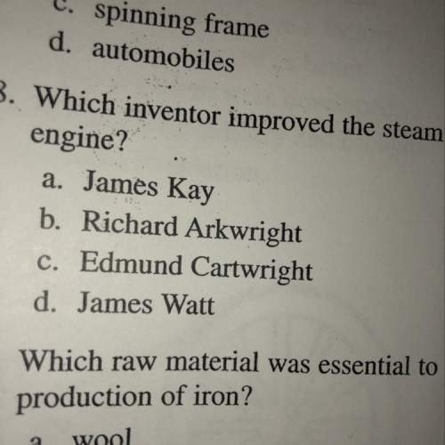 Which inventor improved the steam engine