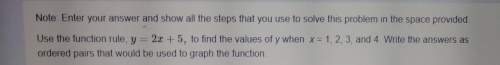 14 pts note: enter your answer and show all the steps that you use to solve this problem in t