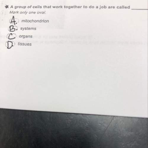 Agroup of cells that work together to do a job are