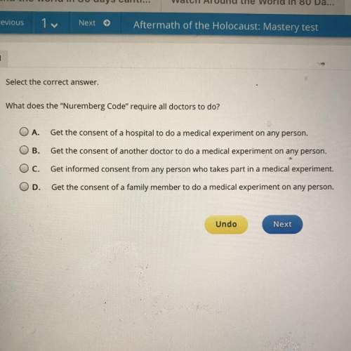 What does the “nuremberg code” require all doctors to do?