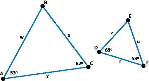 Best answer gets !  decide whether the triangles are similar. if so, determine the appro