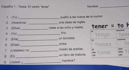 With these tener problems for spanish