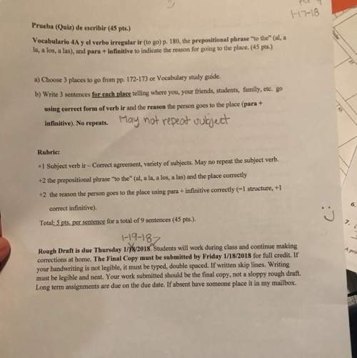 Can someone write 9 sentences in spanish choosing 3 places to go, write 3 sentences for each place