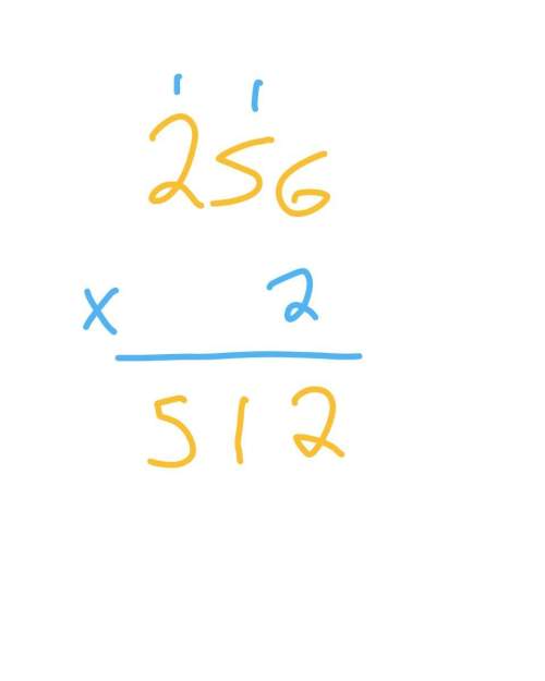 What is the value of the 8th term of the sequence 4, 8, 16, 32,  1,024 512