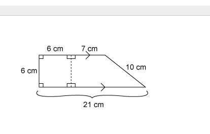 What is the area of this figure?  select from the drop-down menu to correctly complete t