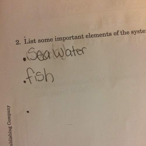 Can someone me with this question? ? the system is the ocean.