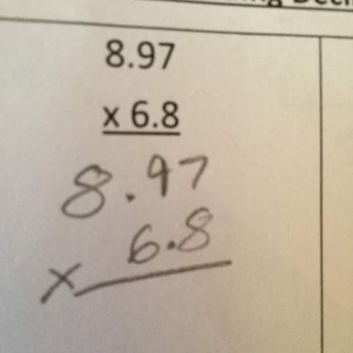 8.97x6.8 i need you to solve this and show your work as well pales