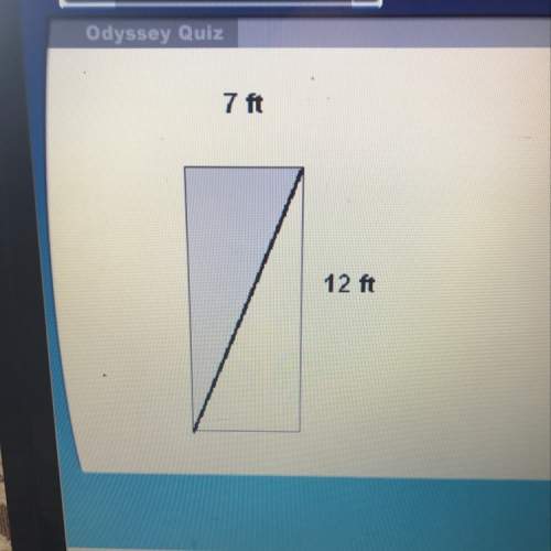 Answer i need this asap  the area of the shaded region is 42 ft2. what is the area of the unsh