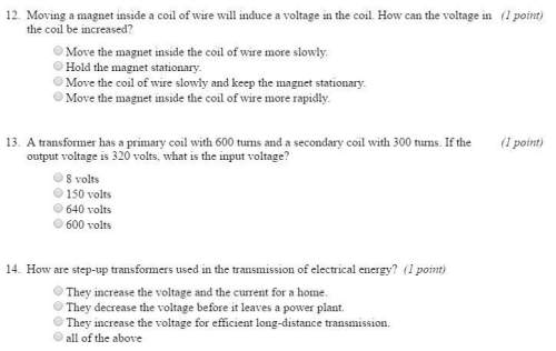 Three science questions! ( answer my other science questions too! )