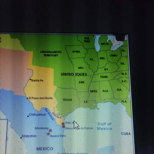 Look at the green shaded part of the first map then explain how the u.s gained all that land from th
