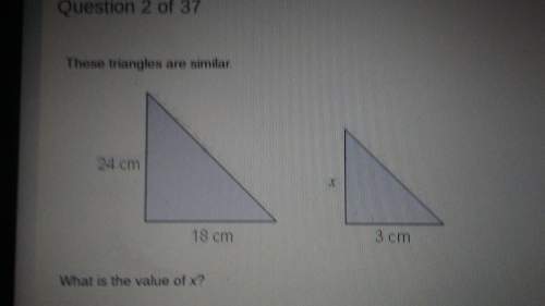 These triangles are similar. what is the value of x?