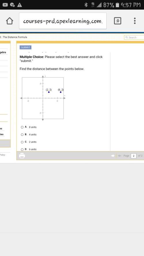 Find the distance between the points below.