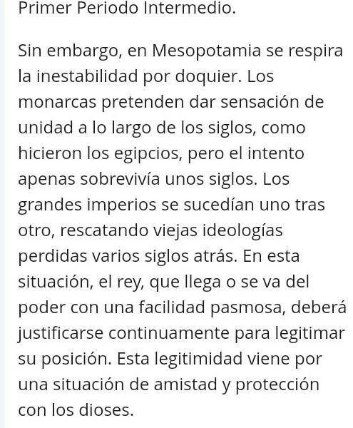 Cuál es la diferencia entre el poder del faraón y el de los reyes mesopotámicos​