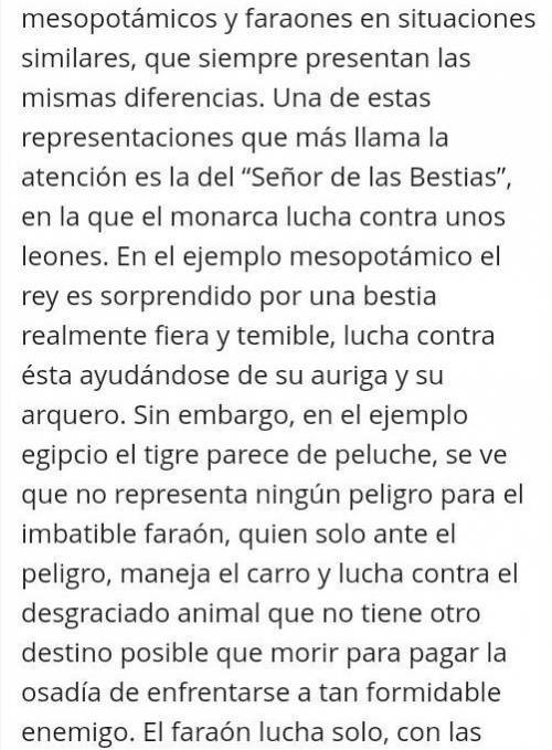 Cuál es la diferencia entre el poder del faraón y el de los reyes mesopotámicos​