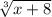 \sqrt[3]{x+8}